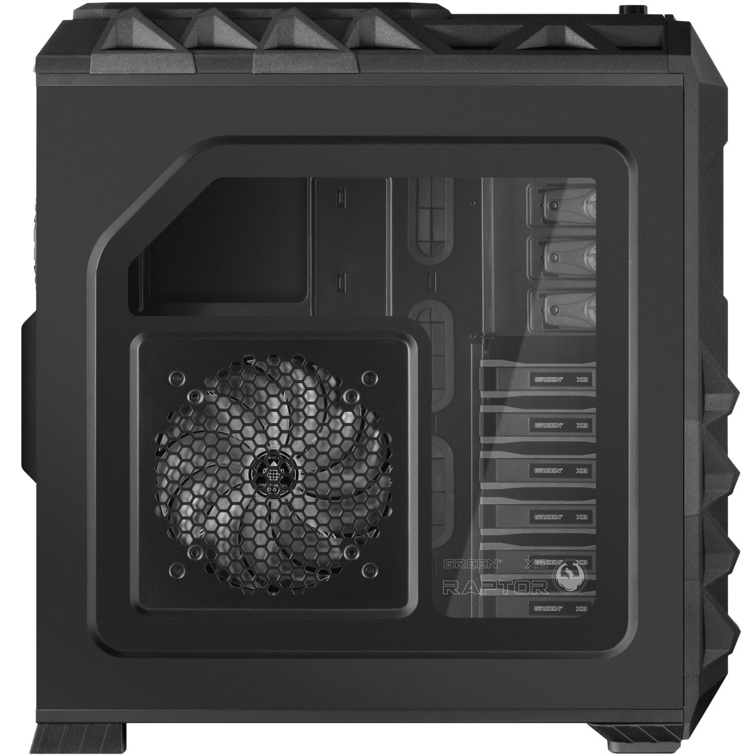 Green X8 raptor sidecover