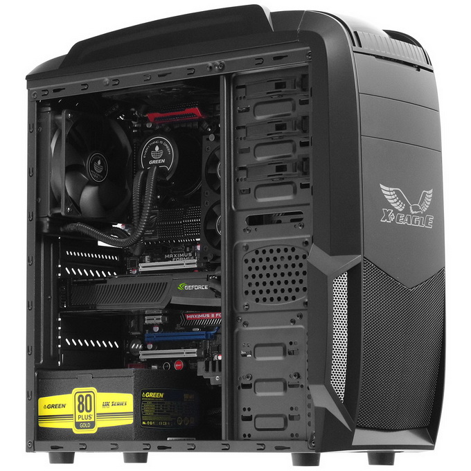 x plus eagle green