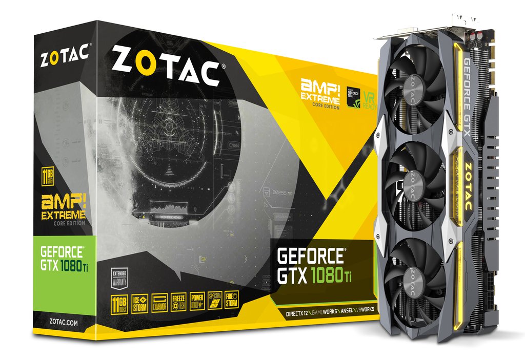 Zotac GTX1080TI AMP Extreme Core Edition