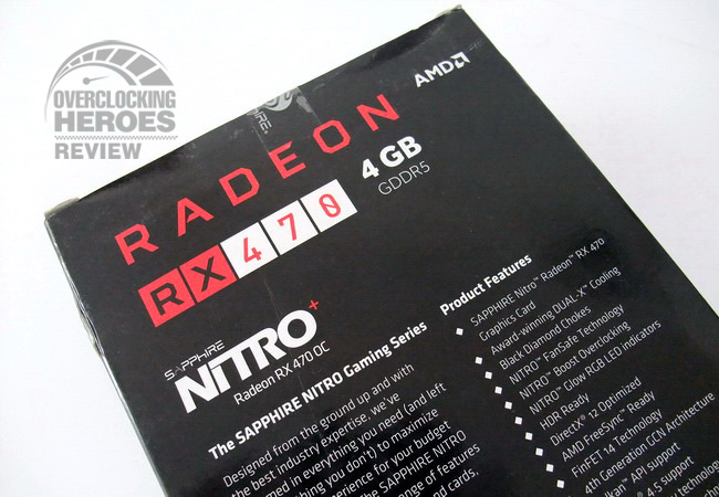SAPPHIRE Radeon RX470 4GB NITRO